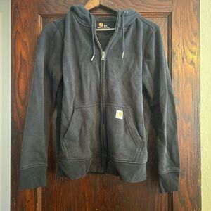 Carhartt Charcoal Full-Zip Hoodie